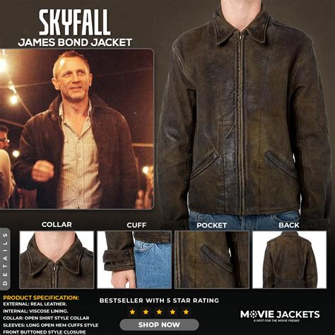 skyfall leather jacket replica|levis leather jacket skyfall.